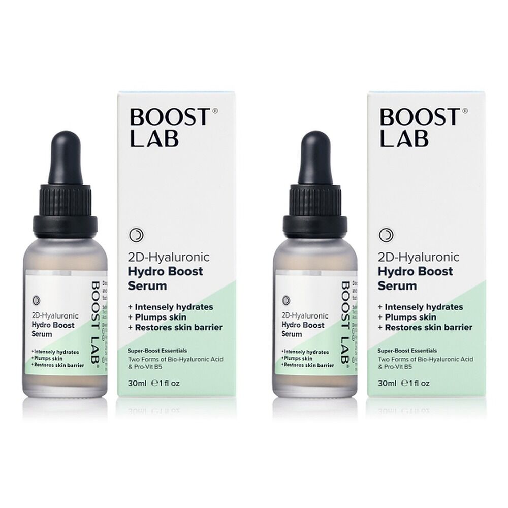Boost Lab 2D-Hyaluronic Hydro Boost Serum 30mL Pack of 2