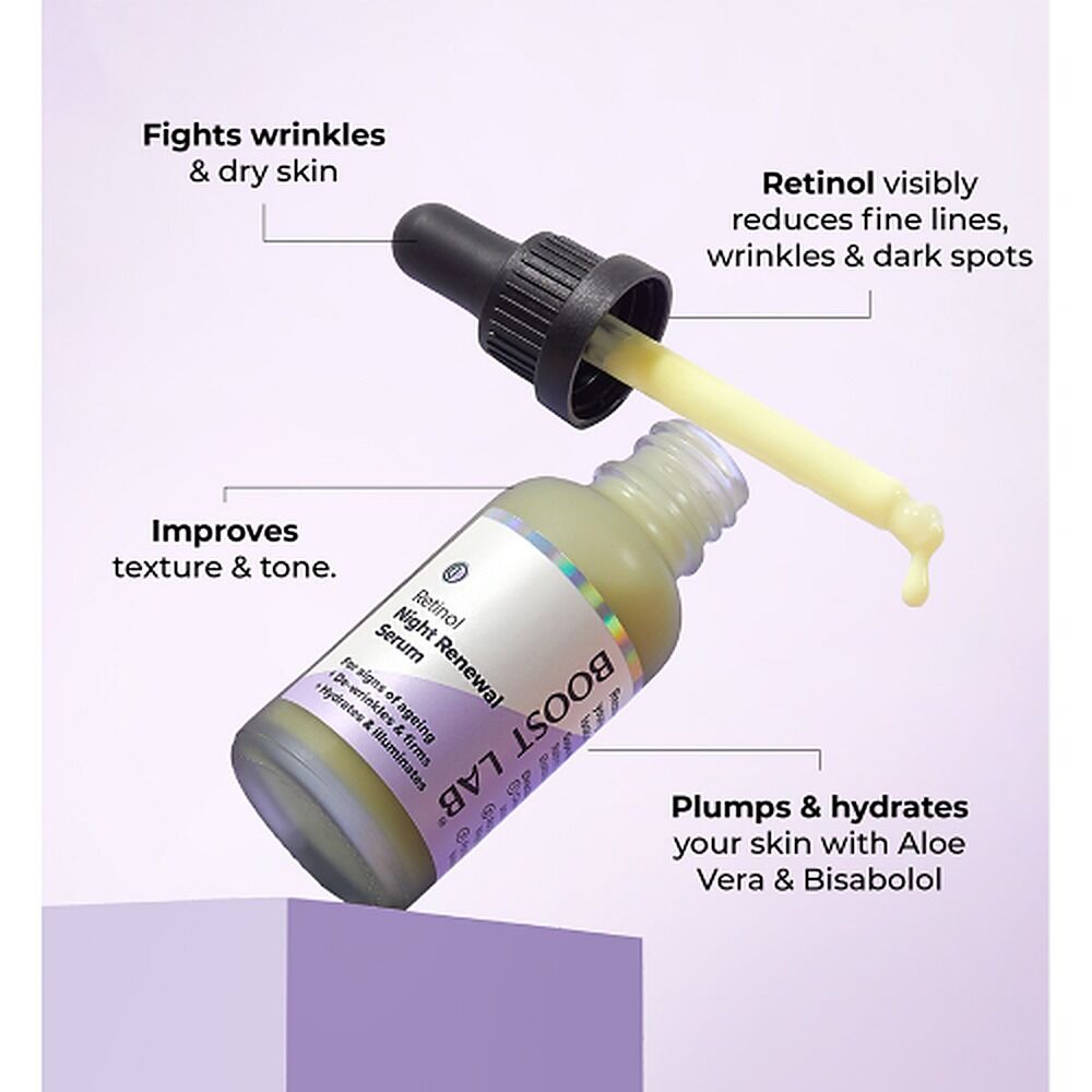 Boost Lab Retinol Night Renewal Serum 30mL