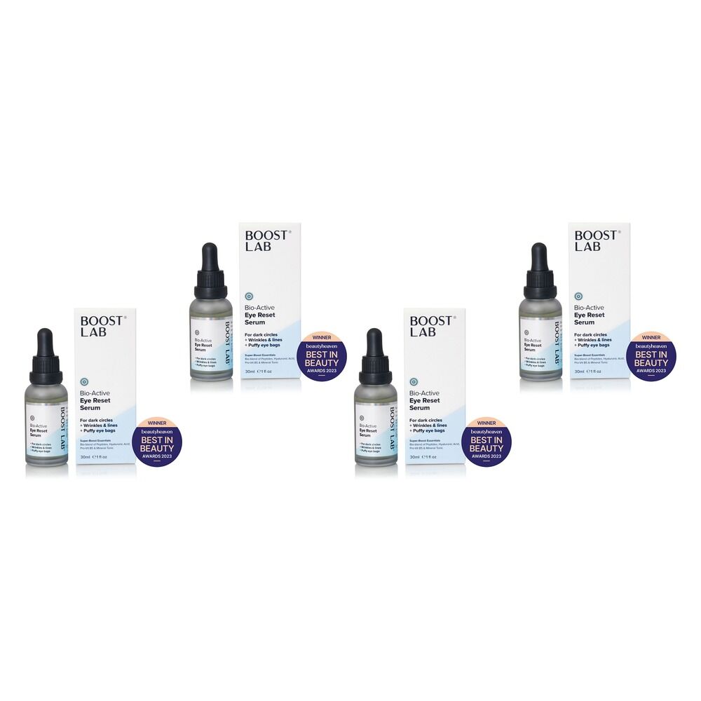 Boost Lab Bio-Active Eye Reset Serum 30mL Pack of 4