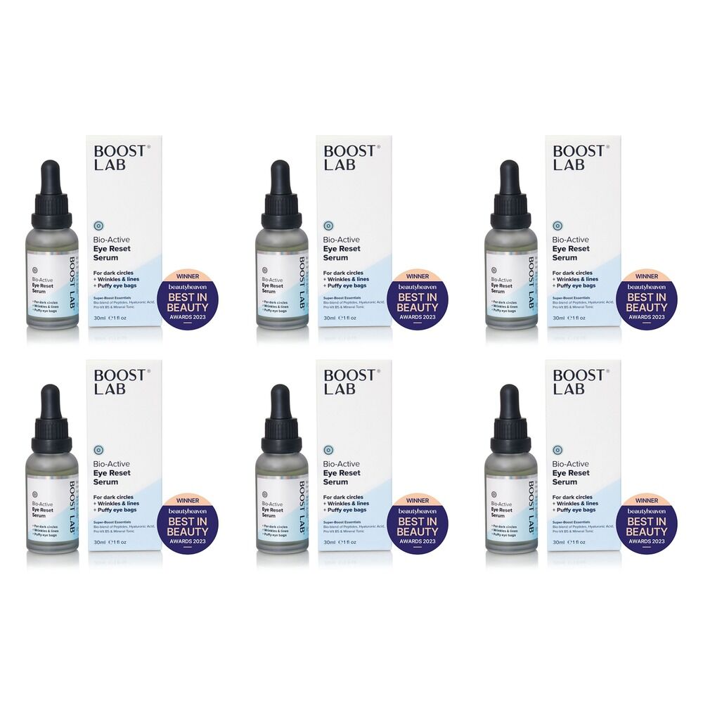 Boost Lab Bio-Active Eye Reset Serum 30mL Pack of 6