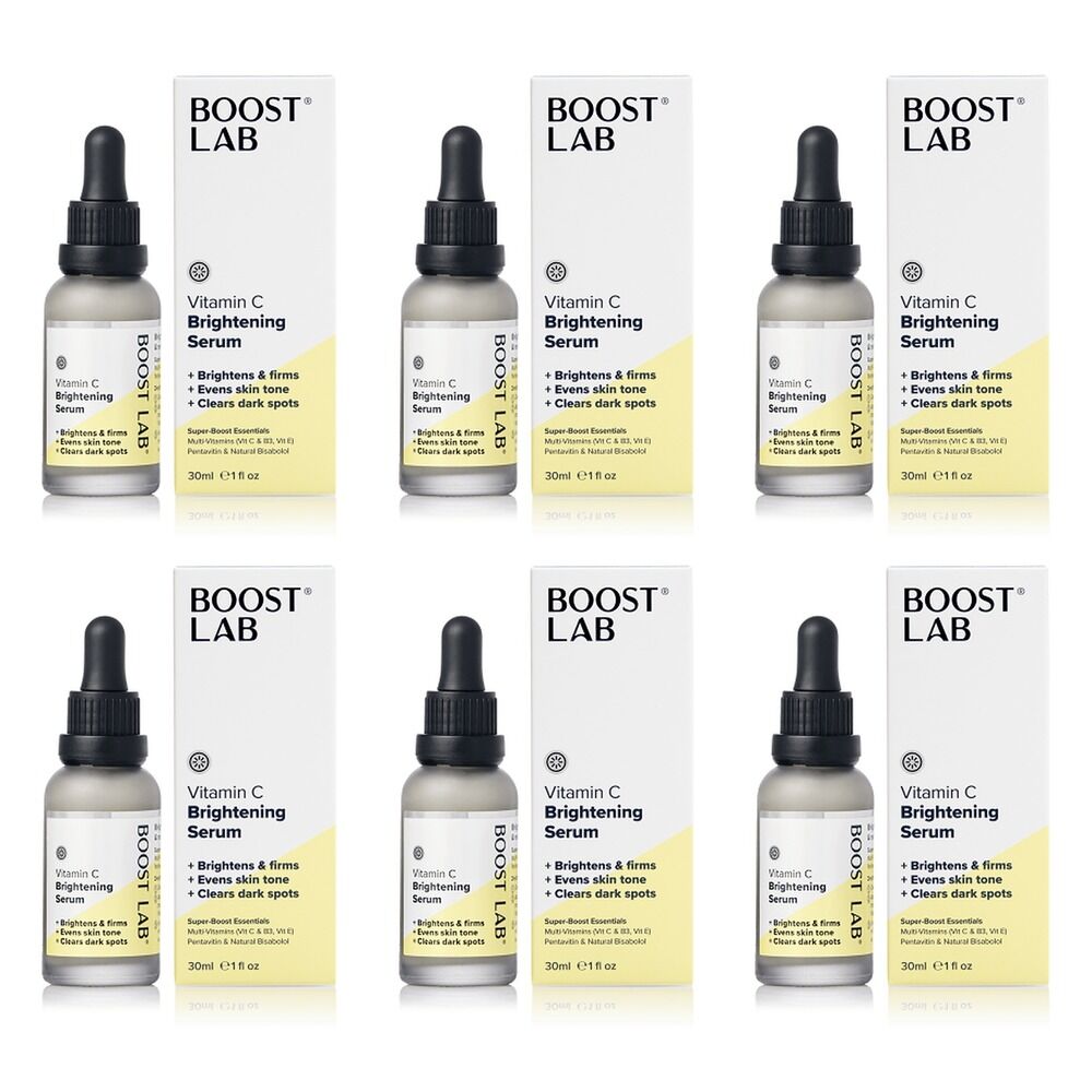 Boost Lab Vitamin C Brightening Serum 30mL Pack of 6