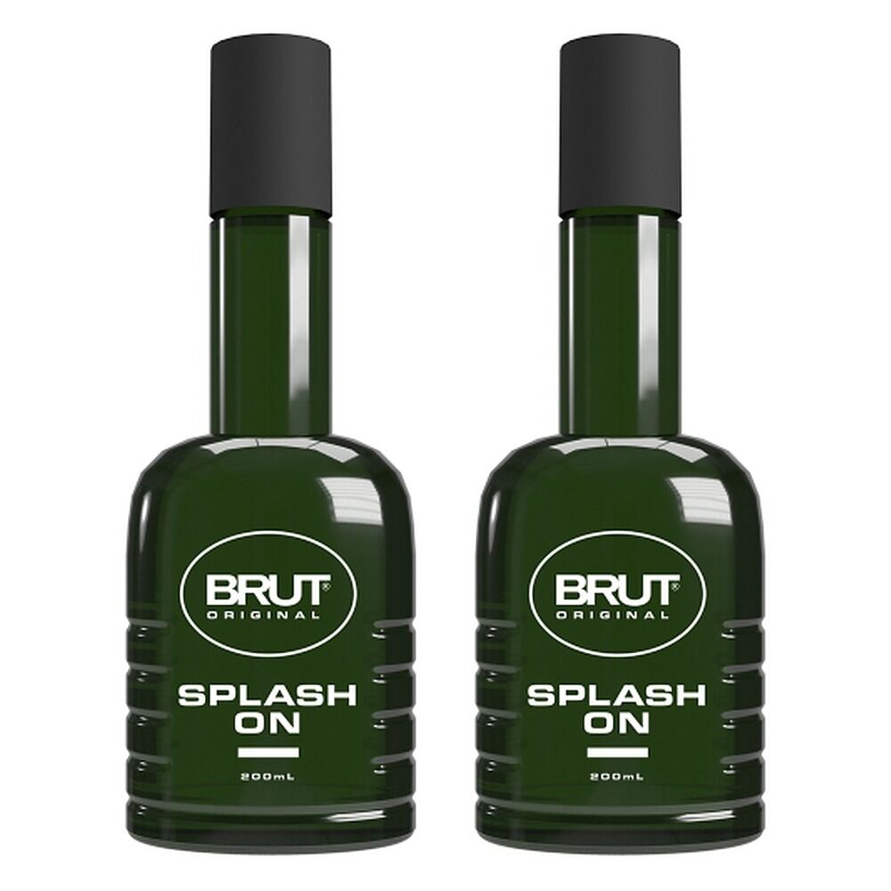 Brut Original Splash On, 200mL x 6 Bundle of 2