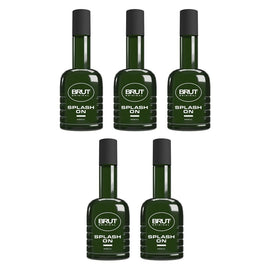 Brut Original Splash On, 200mL x 6 Bundle of 5