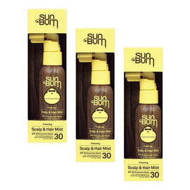 Sun Bum Protecting Scalp & Hair Mist SPF 30 59mL Pack of 3