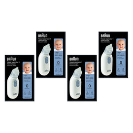 Braun Nasal Aspirator with Two Suction Levels Pack of 4