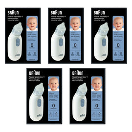 Braun Nasal Aspirator with Two Suction Levels Pack of 5