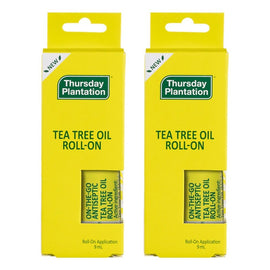 Thursday Plantation Tea Tree Oil Roll-On 9mL Pack of 2