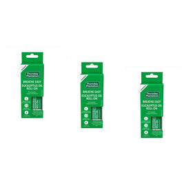Thursday Plantation Breathe Easy Eucalyptus Oil Roll-On 9mL Pack of 3