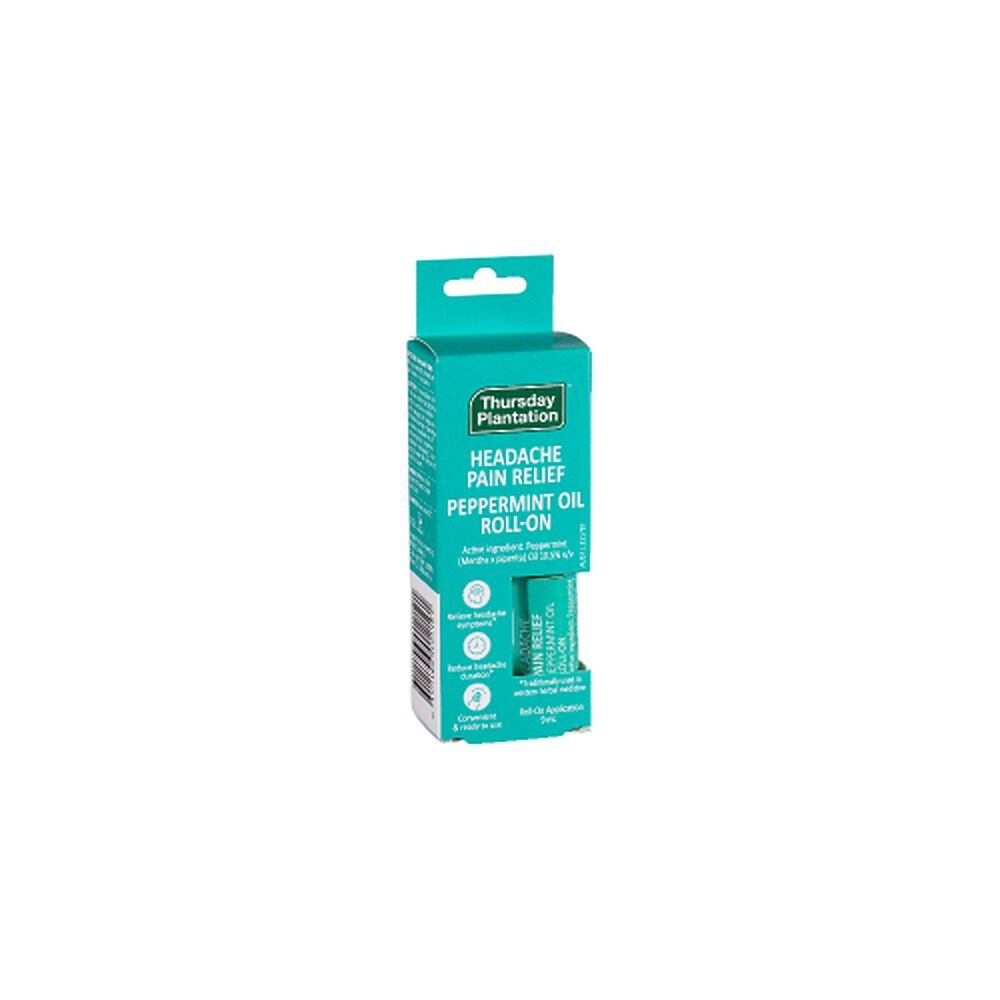 Thursday Plantation Headache Relief Peppermint Oil Roll-On 9mL