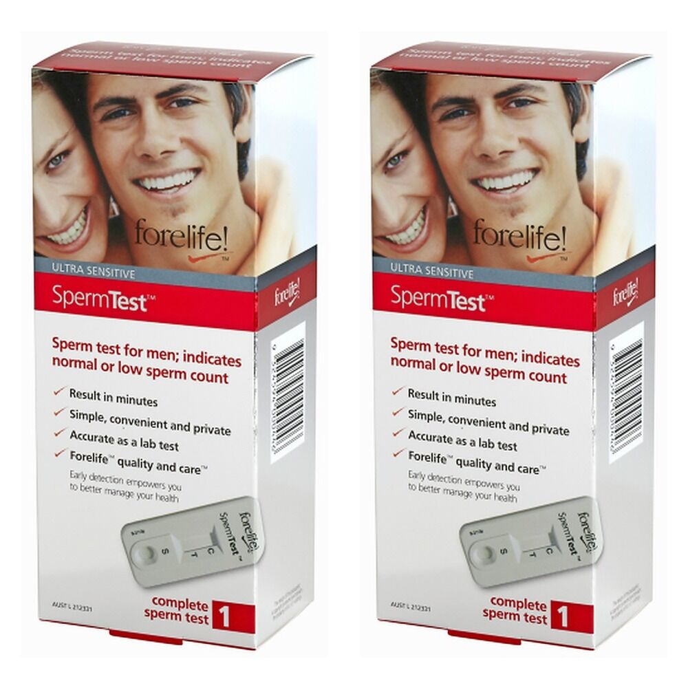 Forelife Sperm Test For Men Pack of 2