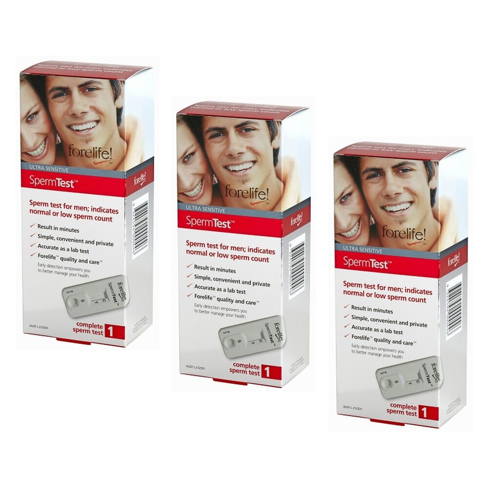 Forelife Sperm Test For Men Pack of 3