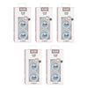 Bibs Colour Pacifier Baby Blue Size 1 2 Pack Bundle of 5