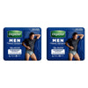 Depend Men Night Defence Underwear Heavy Absorbency Large 8 Pack Bundle of 2