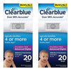 Clearblue Advanced Digital Ovulation Test 20 Pack Bundle of 2