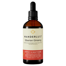 Wanderlust Siberian Ginseng Liquid Herbal Extract 90mL