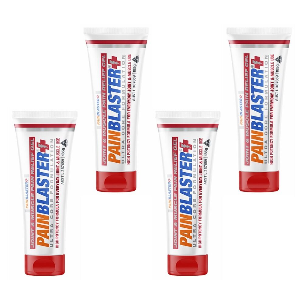 Pain Blaster Joint & Muscle Pain Relief Gel 185g Pack of 4