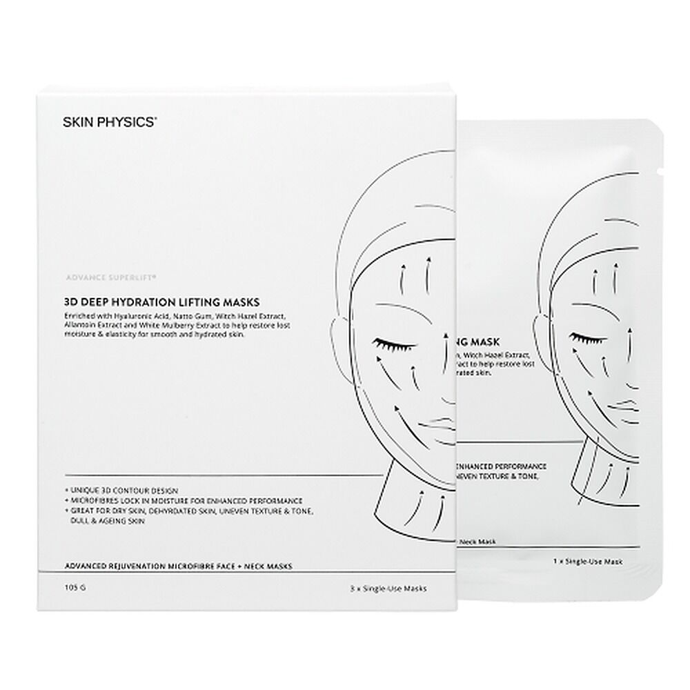 Skin Physics Advance Superlift 3D Hydration Lifting Masks 3 Pack