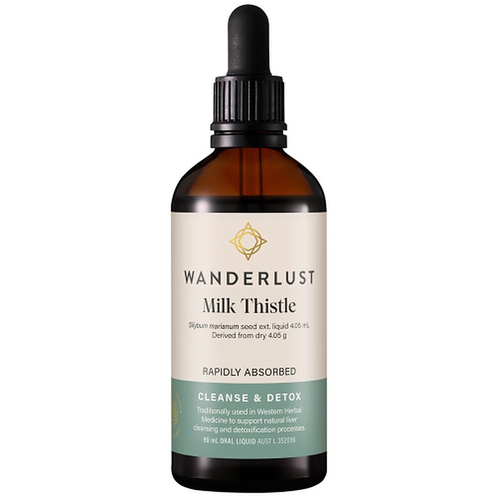 Wanderlust Milk Thistle Drops 90mL