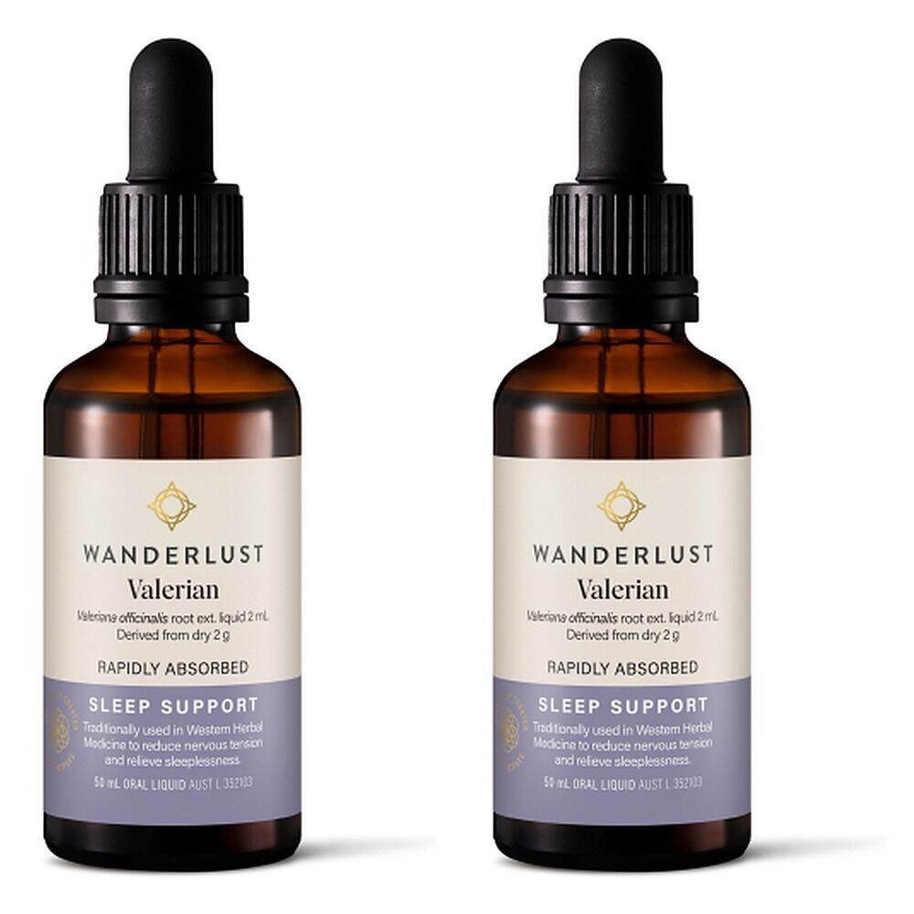 Wanderlust Valerian Drops 50mL Pack of 2