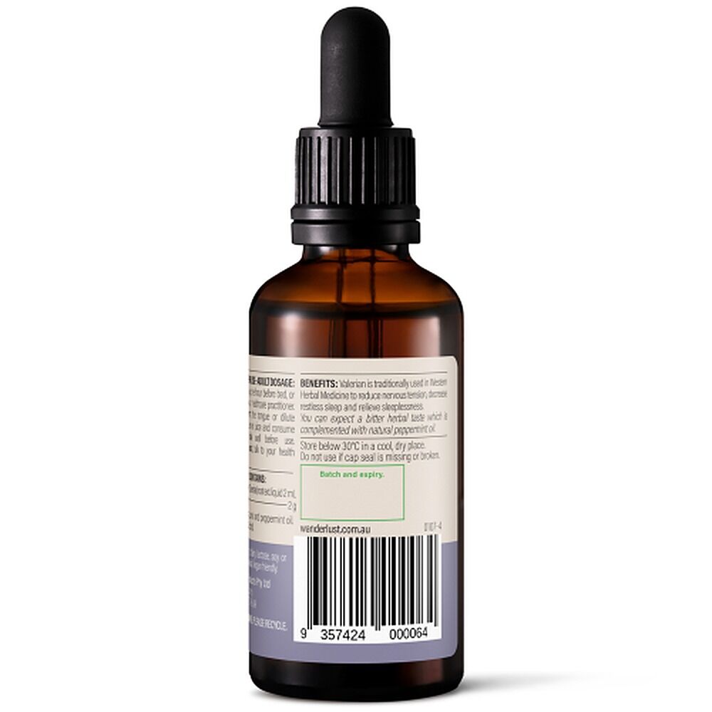 Wanderlust Valerian Drops 50mL