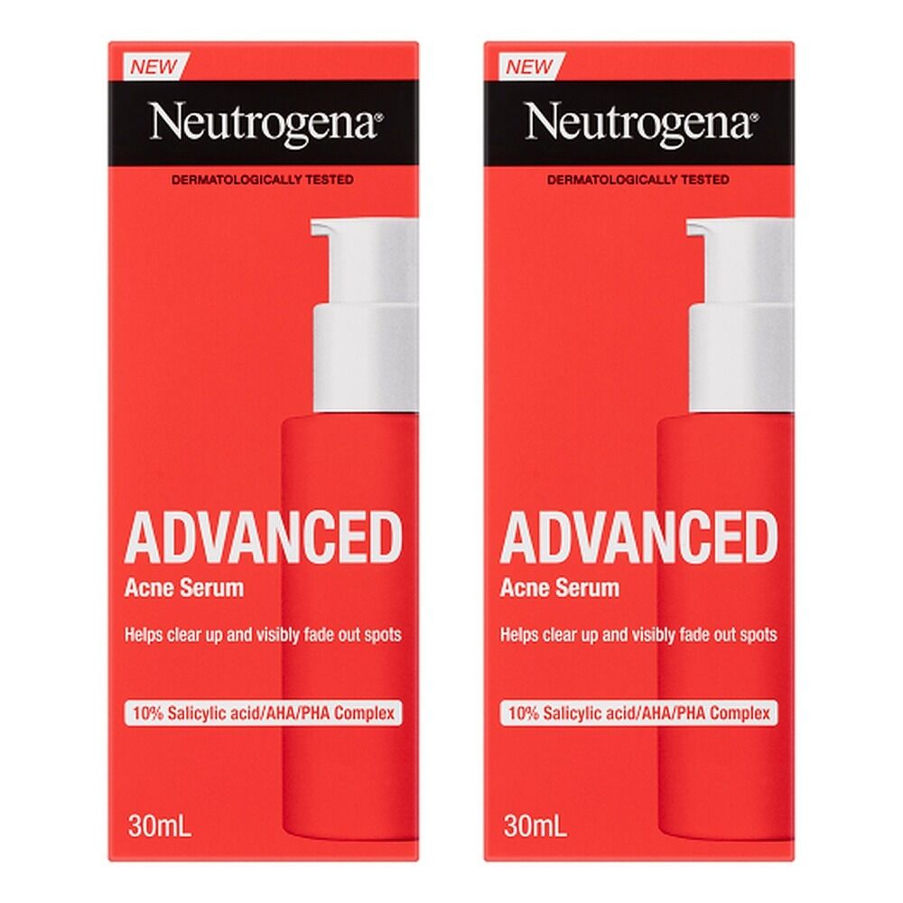 Neutrogena Advanced Acne Serum 30mL Pack of 2