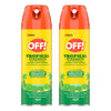Off Tropical Strength Insect Repellent Aerosol Spray 150g Pack of 2