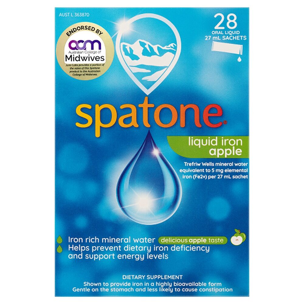 Spatone Liquid Iron Apple 28 Sachets
