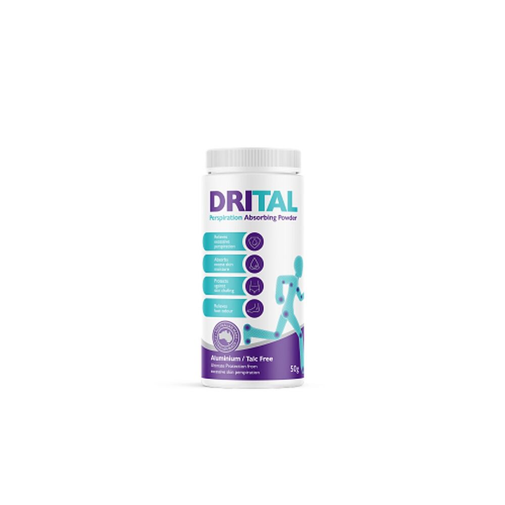 Drital Perspiration Absorbing Powder 50g