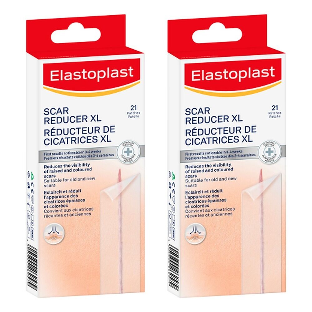 Elastoplast Scar Reducer XL 21 Pack Bundle of 2