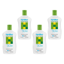 Hamilton Active Family Lotion SPF 50+ 250mL Pack of 4