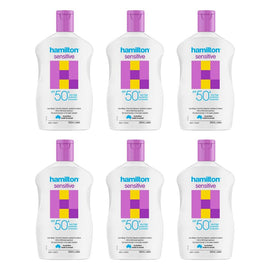 Hamilton Sensitive SPF50+ Lotion 265mL Pack of 6