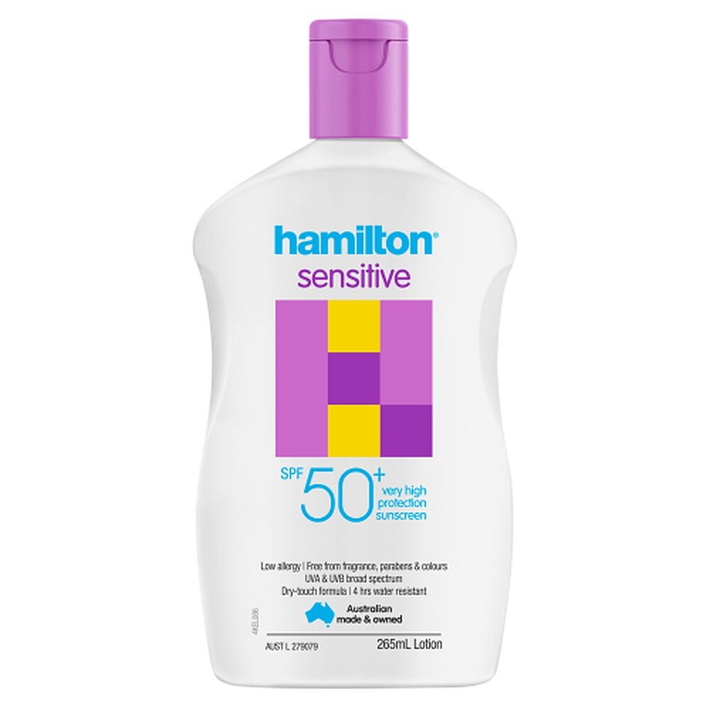 Hamilton Sensitive SPF50+ Lotion 265mL