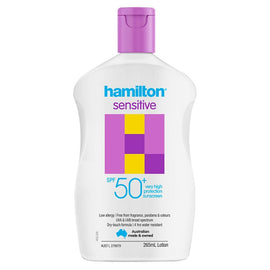 Hamilton Sensitive SPF50+ Lotion 265mL