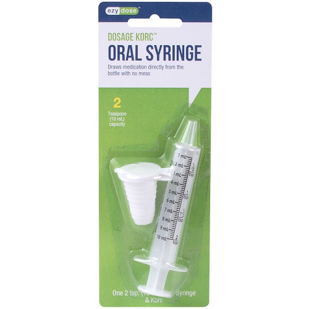 Ezy Dose Oral Syringe with Dosage Korc 10mL