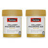 Swisse Beauty Collagen + Hyaluronic Acid Booster 80 Tablets Pack of 2