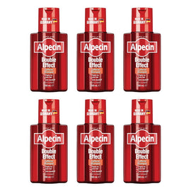 Alpecin Double Effect Caffeine Shampoo 200mL Pack of 6