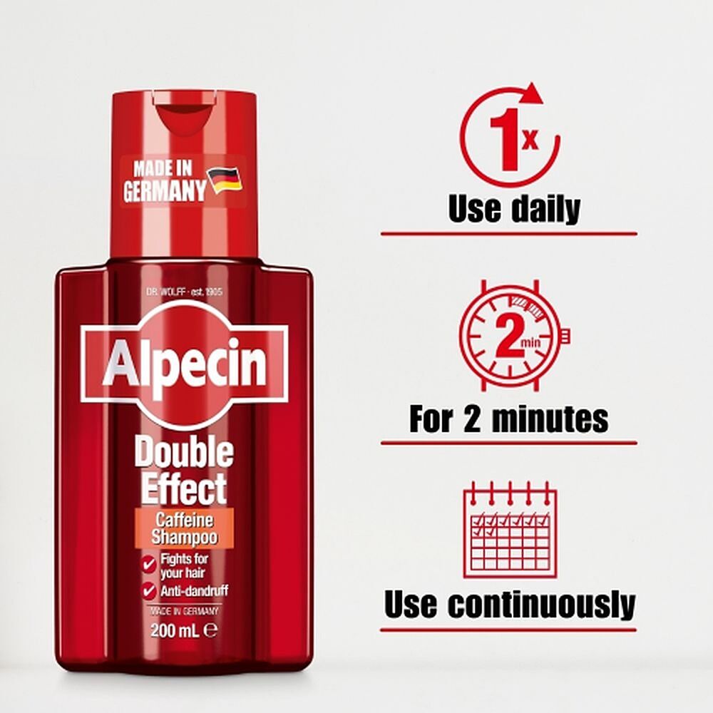 Alpecin Double Effect Caffeine Shampoo 200mL