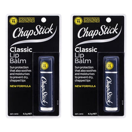 Chapstick Classic Lip Balm SPF15 4.2g Pack of 2