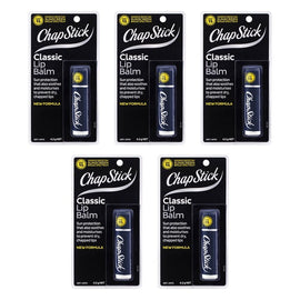 Chapstick Classic Lip Balm SPF15 4.2g Pack of 5
