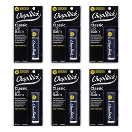 Chapstick Classic Lip Balm SPF15 4.2g Pack of 6