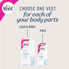Veet PURE Cold Wax Strips Legs & Body Sensitive Skin 20 Pack