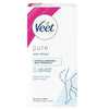 Veet PURE Cold Wax Strips Legs & Body Sensitive Skin 40 Pack