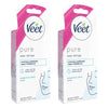 Veet PURE Cold Wax Strips Face Sensitive Skin 20 Pack Bundle of 2