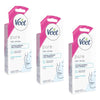Veet PURE Cold Wax Strips Face Sensitive Skin 20 Pack Bundle of 3