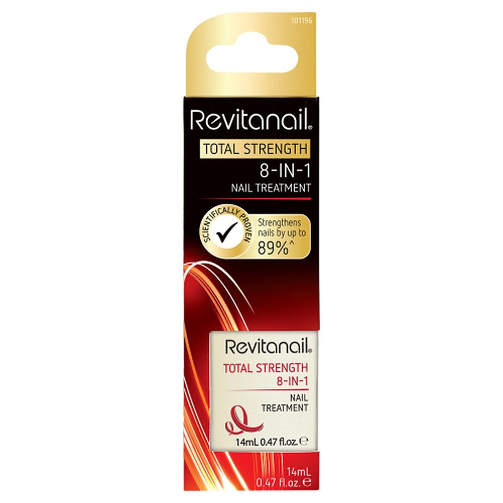 Revitanail Total Strength 8-in-1 Nail Treatment 14mL