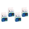 SurgiPack Mouthguard Senior Black Pack of 4