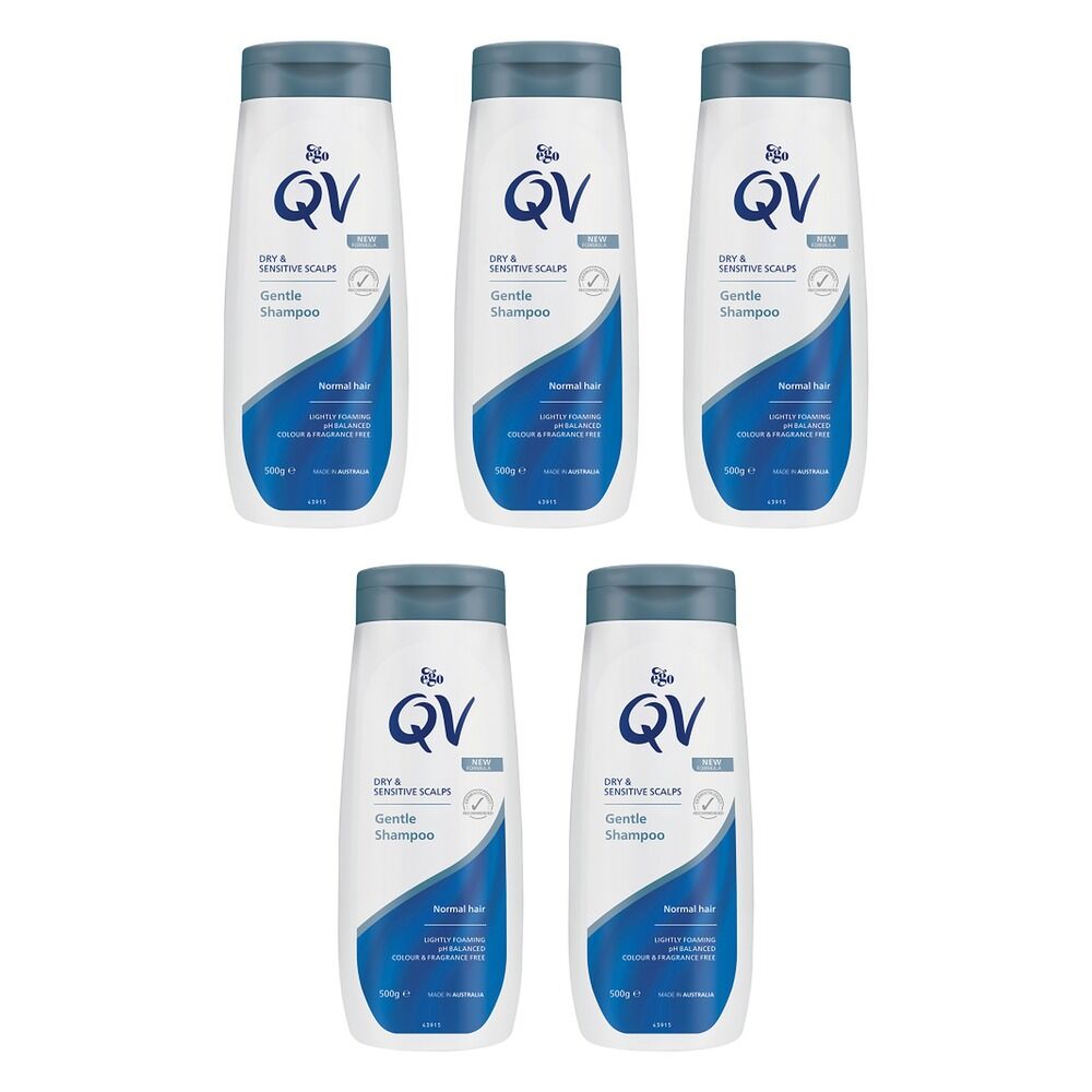 Ego QV Gentle Shampoo 500g Pack of 5