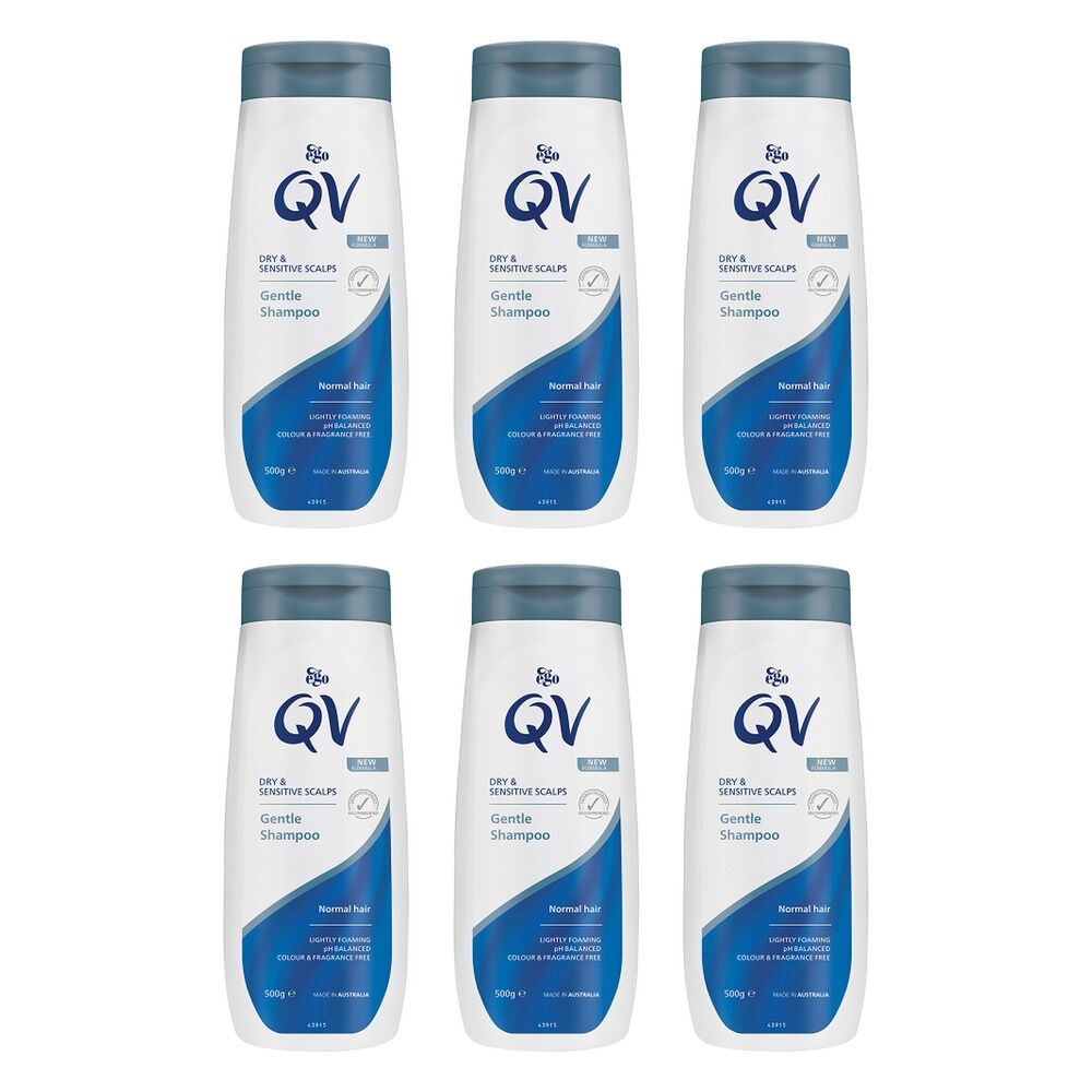 Ego QV Gentle Shampoo 500g Pack of 6