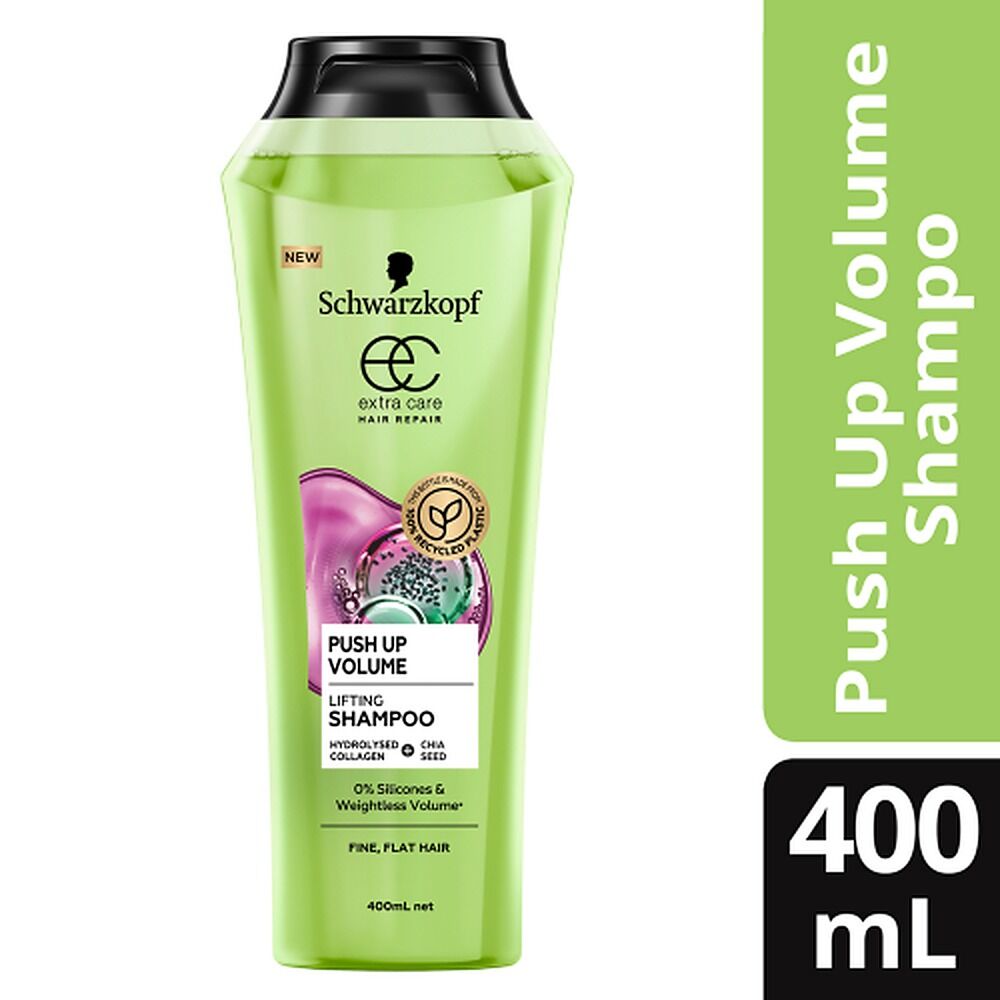 Schwarzkopf Extra Care Push Up Volume Lifting Shampoo 400mL