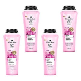 Schwarzkopf Extra Care Liquid Silk Smoothing Shampoo 400mL Pack of 4